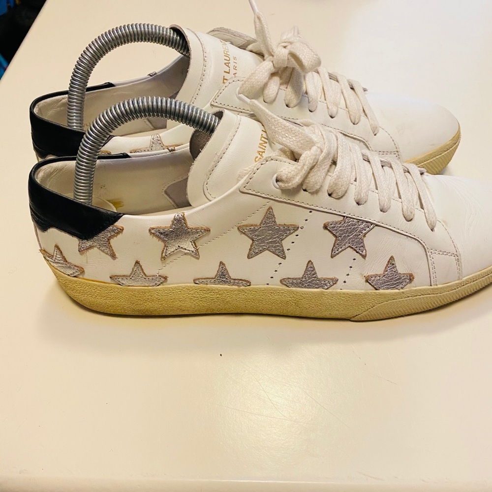 Saint Laurent Star Sneaker- 39 Barely worn!!